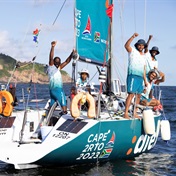 Young SA crew makes history with podium finish in Cape2Rio race