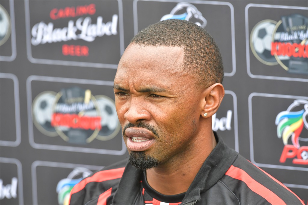Bernard Parker during the TS Galaxy FC media open day at Sturrock Park on 30 November 2023 in Johannesburg, South Africa. 
