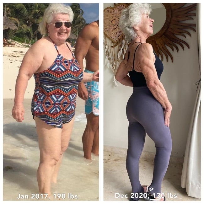 Grandma drops 70 pounds to get the body of a 30-year-old. - Muscle & Fitness