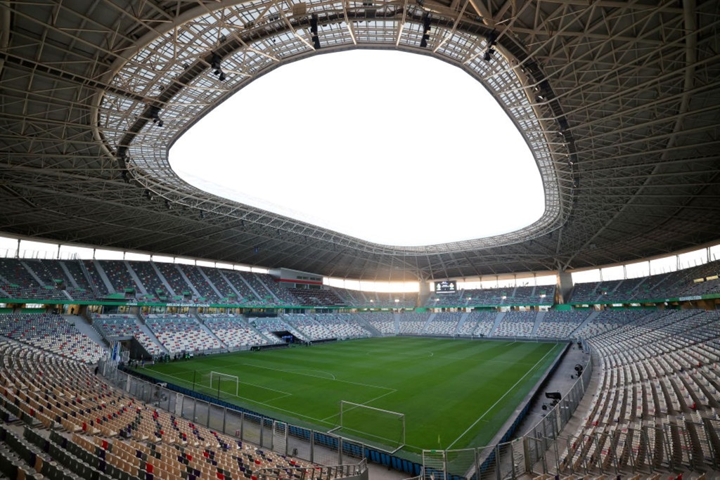 The Nelson Mandela Stadium in Algiers, Algeria.