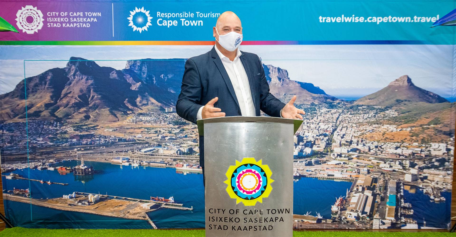 James Vos, die Kaapstad-metro se burgemeesterskomiteelid vir ekonomiese geleenthede en toerisme. 
