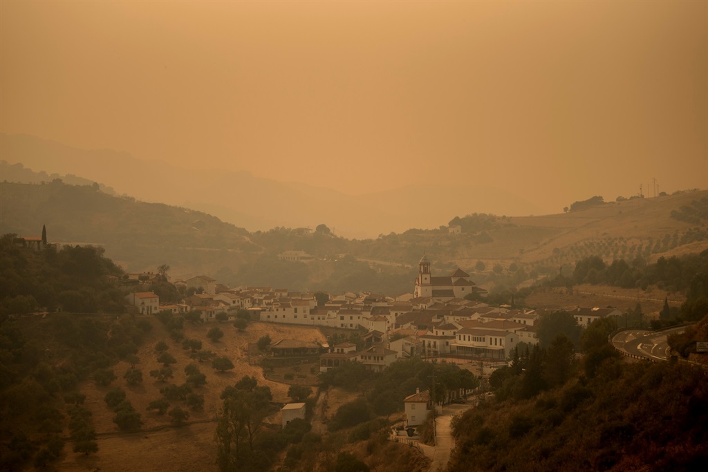 spain wildfire