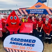 Low Blood Stocks: SANBS joins forces with Fidelity ADT Security and Gardmed Ambulance Services for Easter drive
