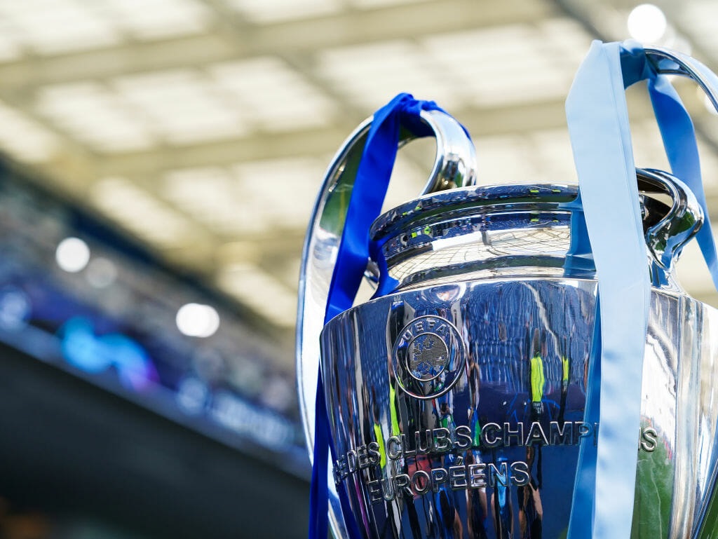 UEFA Champions League trophy.