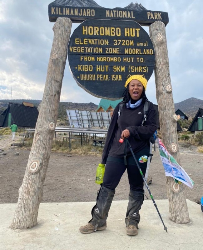kilimanjaroo, hiking, andiswa nosiphiwo siwela