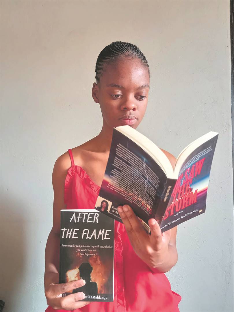 Thembi Ntahane kaMahlangu has published three books. Photo by Bongani Mthimunye