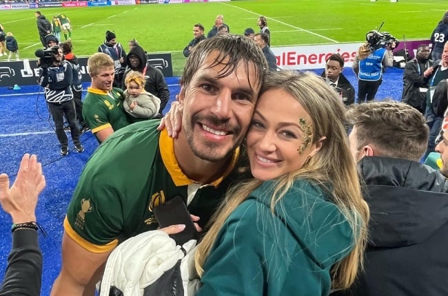 Eben Etzebeth and his wife Anlia have been enjoying all their blessings. (PHOTO: Instagram/Anliastar)