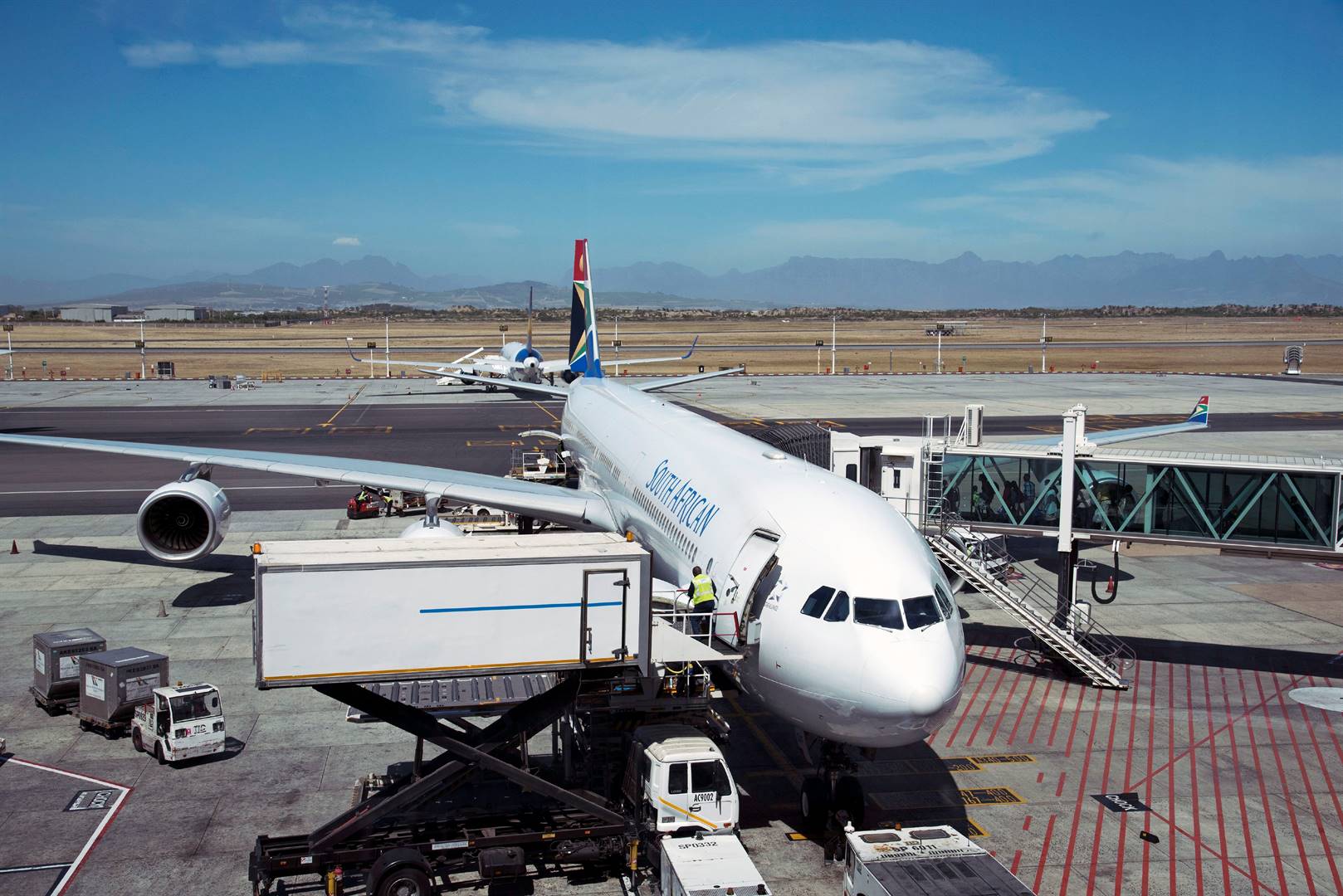 Die passasierstalle op die Kaapstadse lughawe het in die eerste twee weke van September kop opgetel.  Foto: Getty Images