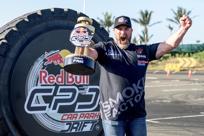 Jim McFarlane is jetting off to Egypt to represent South Africa at the Car Park Drift World Finals.