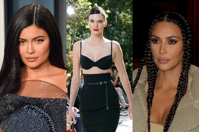 Kylie Jenner, Kendall Jenner, and  Kim Kardashian-West