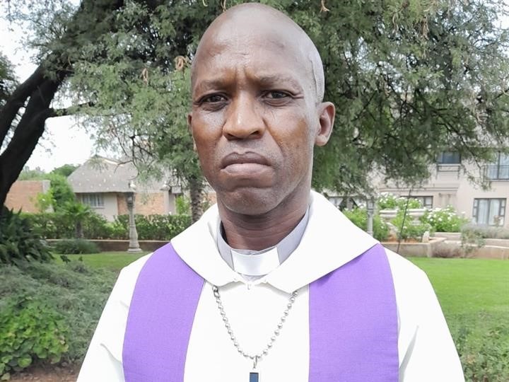 Reverend Orapeleng Mooketsi, who said the robbery has traumatised members of his church.
