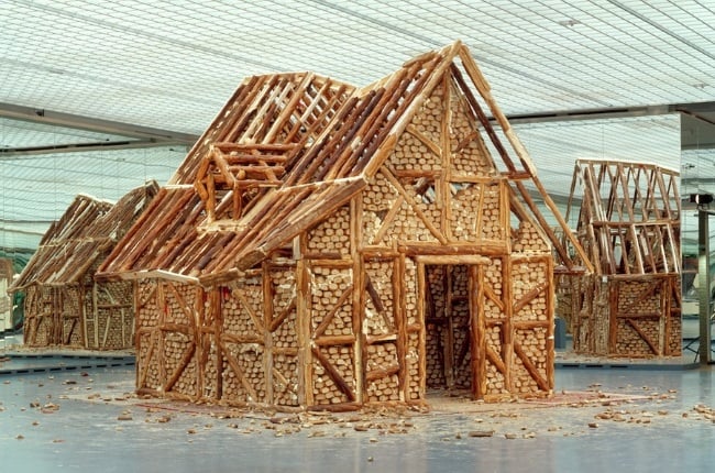 Urs Fischer used 2 500 loaves of bread and spent 17 years building his Bread House. (Photo: Twitter)