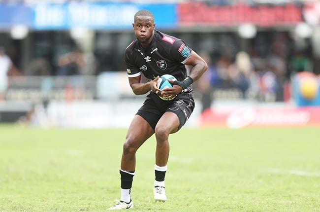 Sharks fullback Aphelele Fassi was superb in this past weekend's victory over Edinburgh at Kings Park. (Steve Haag Sports/Gallo Images)