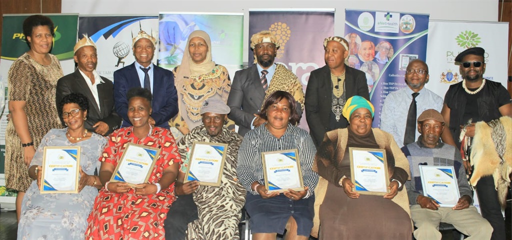 More than 20 chief initiators awarded for not having deaths at their initiation schools during 2023 initiation seasons. Photo by Tumelo Mofokeng