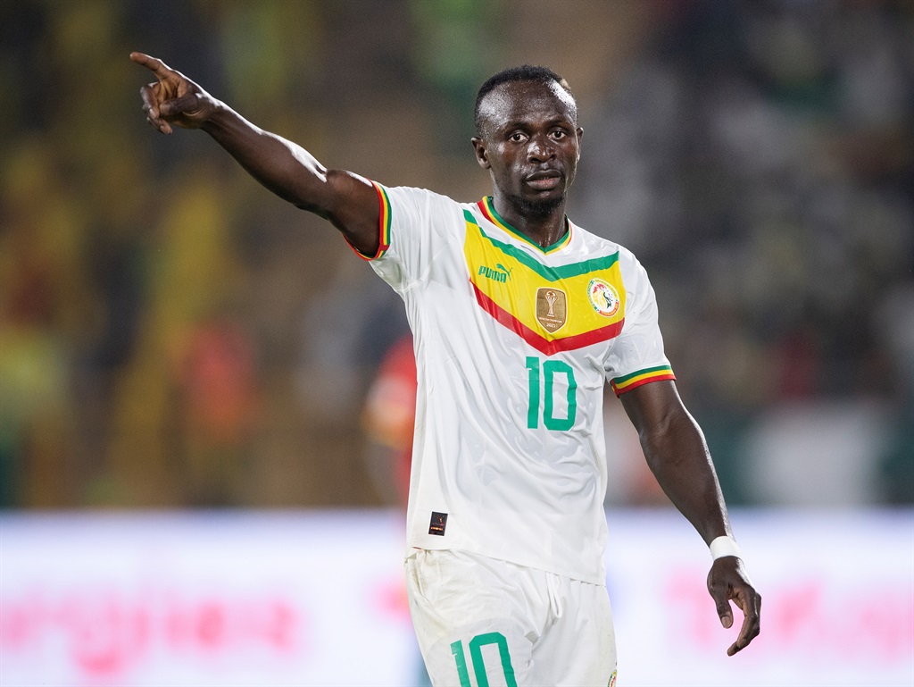 YAMOUSSOUKRO, IVORY COAST - JANUARY 23:  SADIO MANE of Senegal during the TotalEnergies CAF Africa Cup of Nations group stage match between Guinea and Senegal at  on January 23, 2024 in  Yamoussoukro, Ivory Coast. (Photo by Visionhaus/Getty Images)