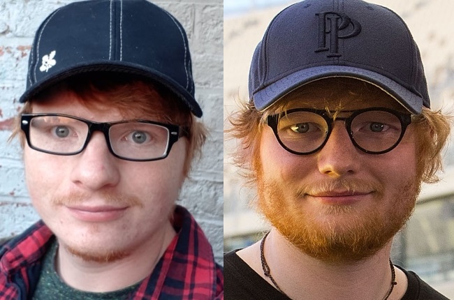Manchester-born Ty Jones has had his life changed by his similar appearance to Ed Sheeran. (PHOTO: Instagram / @ty1991ed / Gallo Images Getty Images)