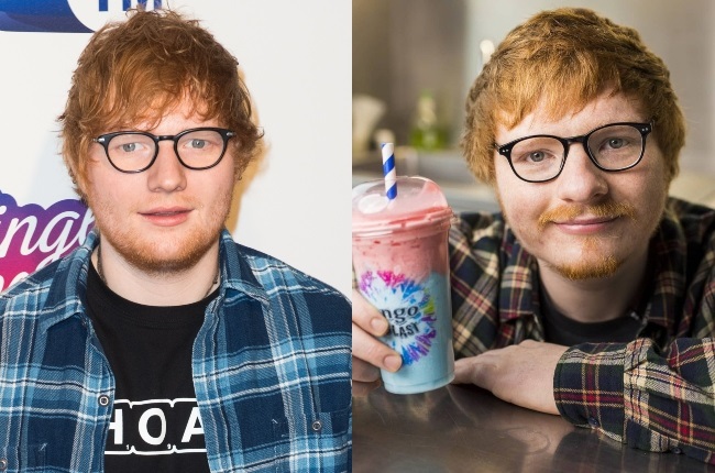 Being a dead ringer for Ed Sheeran is a blessing and a curse, Ty Jones says. (PHOTO: Instagram / @ty1991ed / Gallo Images Getty Images)