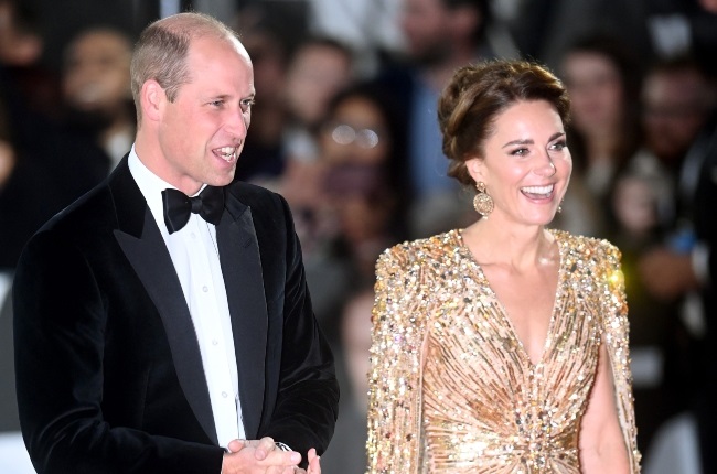 The Duke and Duchess of Cambridge led the royal brigade at the premiere of the latest James Bond flick, No Time to Die. (PHOTO: Gallo Images/Getty Images)