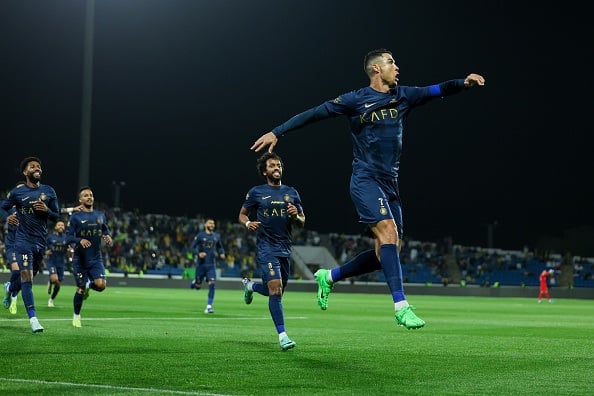 Cristiano Ronaldo scored a hat-trick for Al Nassr in an 8-0 win over Pitso Mosimane's Abha Club. 
