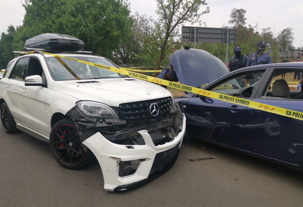 Mercedes Benz and Mazda 6 involved in the incident.