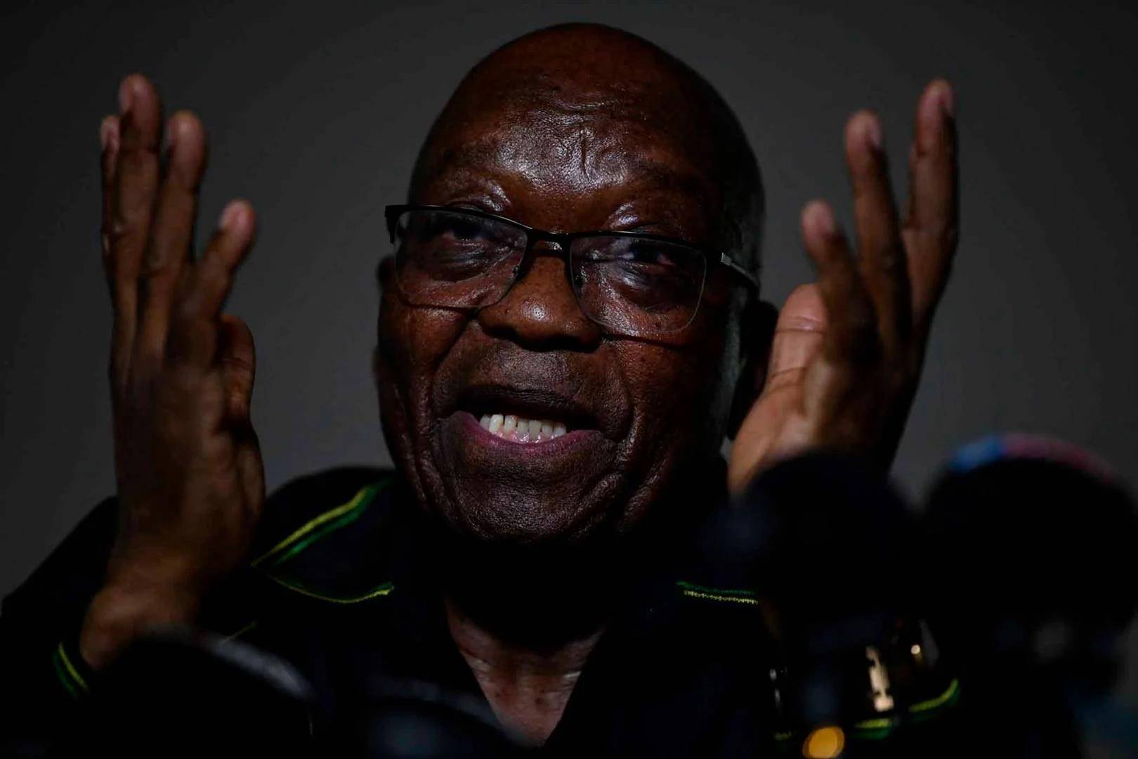 Oudpres. Jacob Zuma in sy Nkandla-woning kort voor sy inhegtenisneming in Julie vanjaar. Foto: Lulama Zenzile