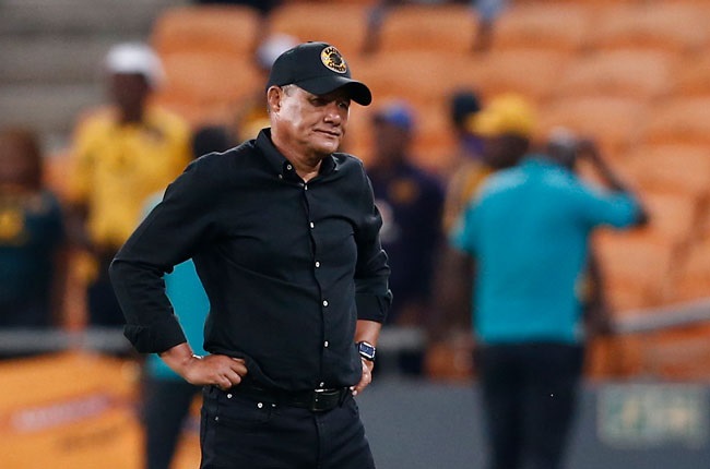 Kaizer Chiefs interim coach Cavin Johnson's winning record is well below the current expectations. (Gallo Images)