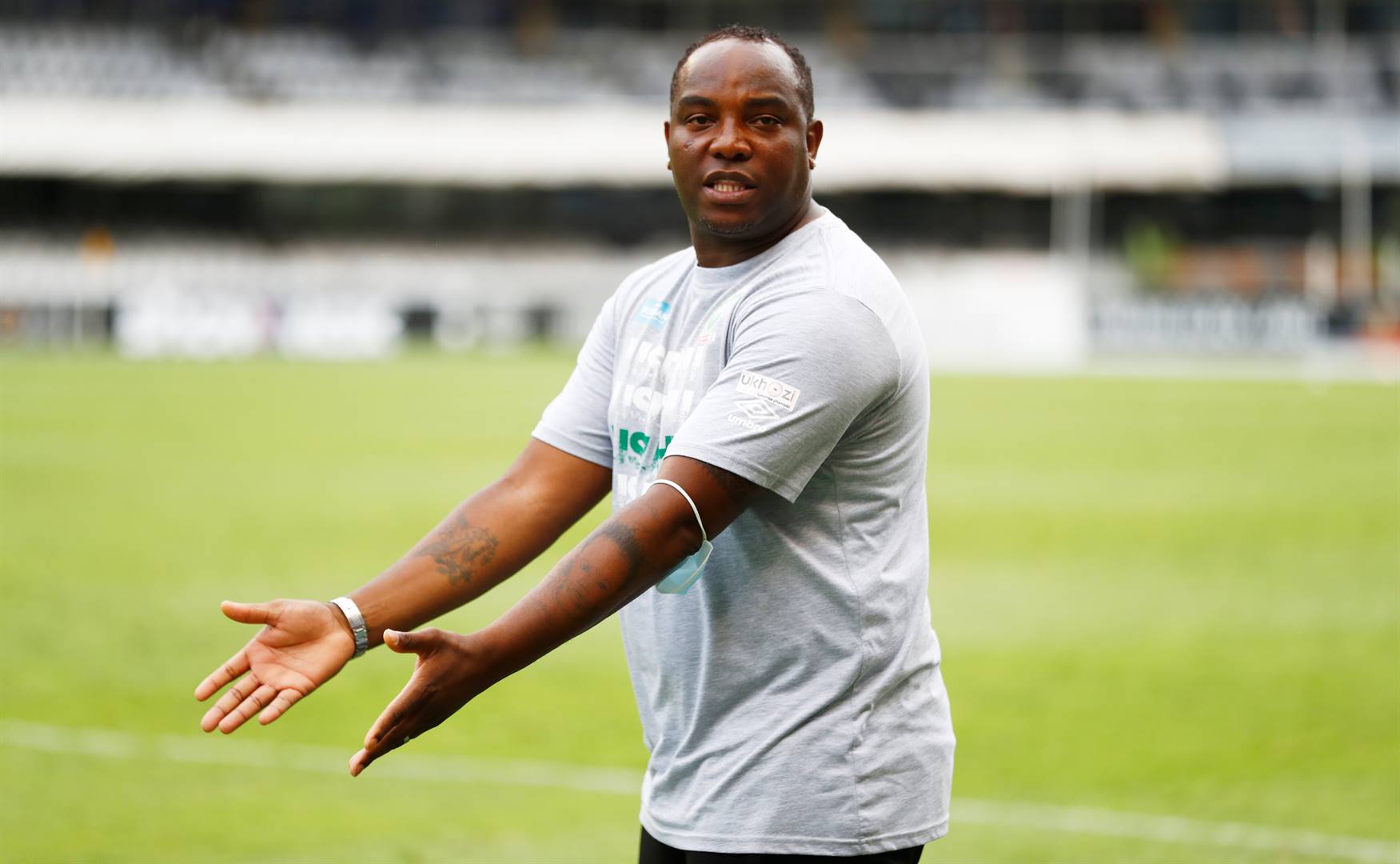 Benni McCarthy sounds confident ahead of AmaZulu’s clash against Kaizer Chiefs on Saturday. Photo: Steve Haag / BackPagepix 