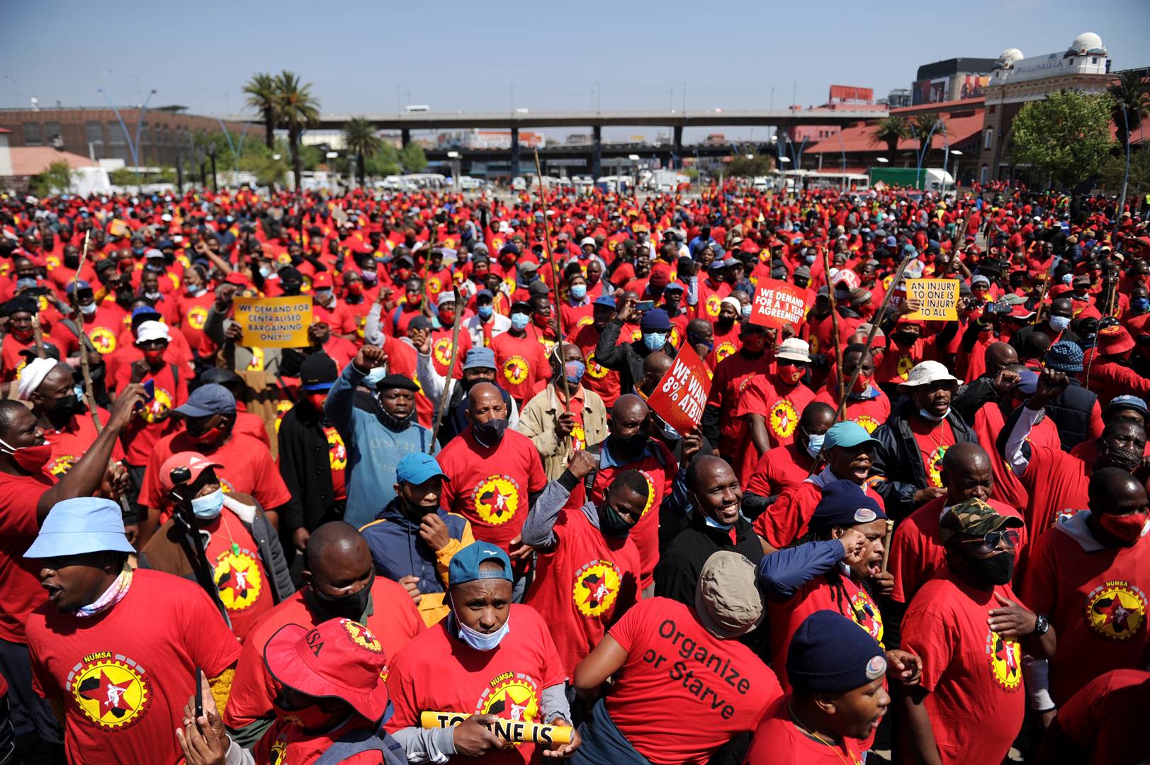 Photos Numsa Starts Indefinite Strike Auto Industry Fears Impact Citypress