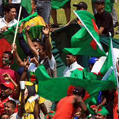 Bangladesh's fans will have plenty to cheer if the Windies win. (AFP)