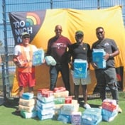 Concerned Gugulethu men launch diaper drive to assist needy families at Nobantu Primary School