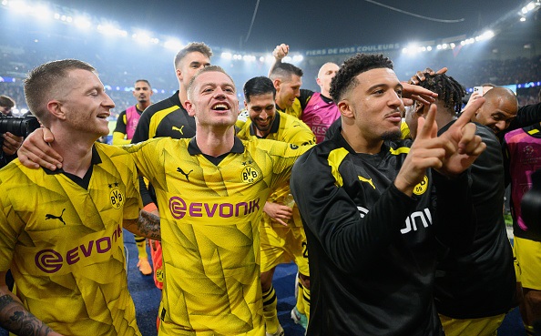 Jadon Sancho, Marco Reus and the rest of the Borussia Dortmund side overcame Paris Saint-Germain to reach the UEFA Champions League final.