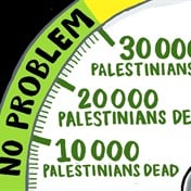 CARTOON BY CARLOS | Western leaders' Israel-Gaza warcrimometer