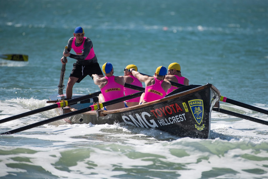 Action from a demanding surfboard competition where KZN's Marine Lifesaving Club dominated between men and women. (Photo: Anthony Grote)