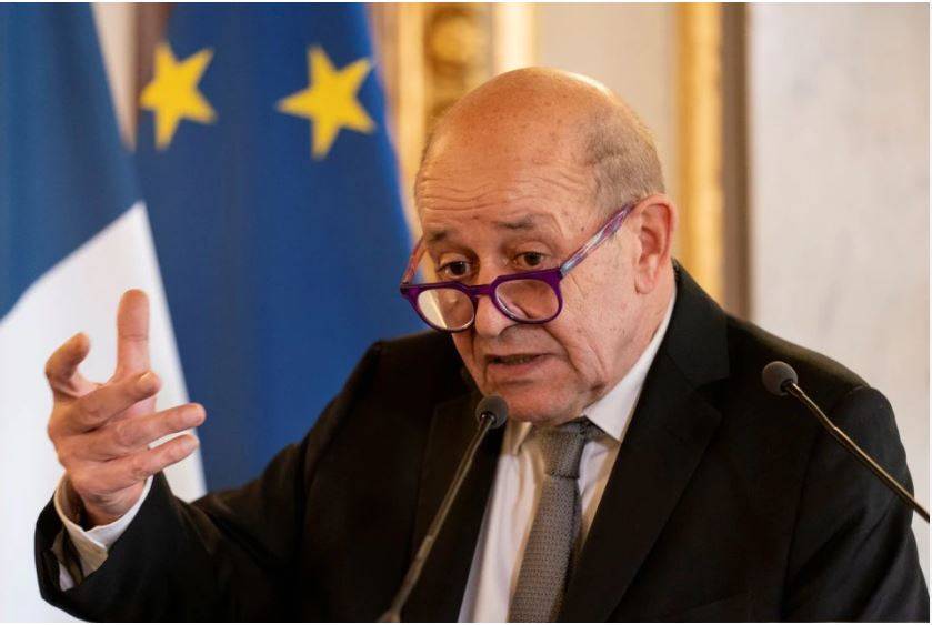 Jean-Yves Le Drian, France's Foreign Minister. Photo: Reuters