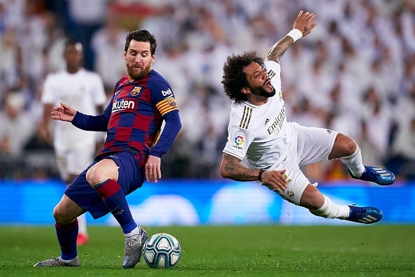 Marcelo has once again opened up about his battles with Lionel Messi.