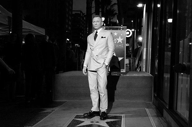 Daniel Craig attends the Hollywood Walk of Fame Star Ceremony.