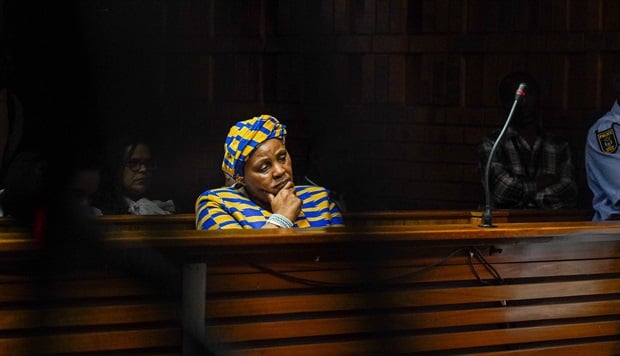 <p>Nosiviwe
Mapisa-Nqakula observes the bail proceedings. </p><p><em>(Photo by Alfonso Nqunjana/News24)</em></p>