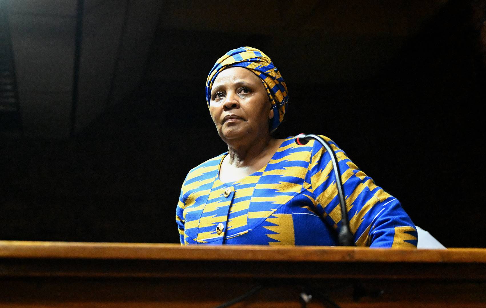 Corruption-accused former Speaker Nosiviwe Mapisa-Nqakula. (Melinda Stuurman/Netwerk24)