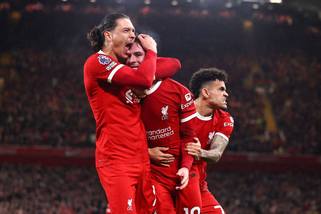 Liverpool move back to the top of the Premier League