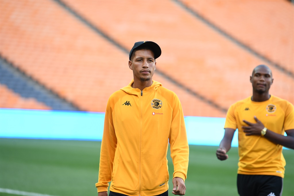 Luke Fleurs of Kaizer Chiefs during the DStv Premiership match between Kaizer Chiefs and Golden Arrows at FNB Stadium on 5 March 2024 in Johannesburg, South Africa.