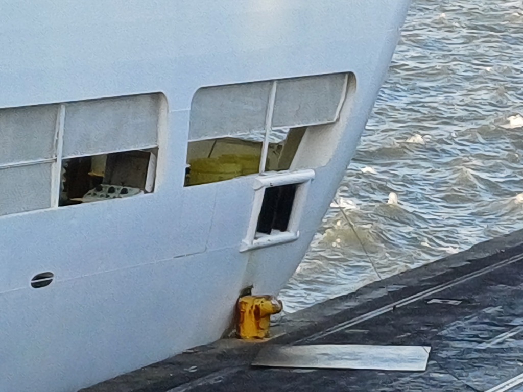 Ambassador Cruise Line said the ship was broken down.