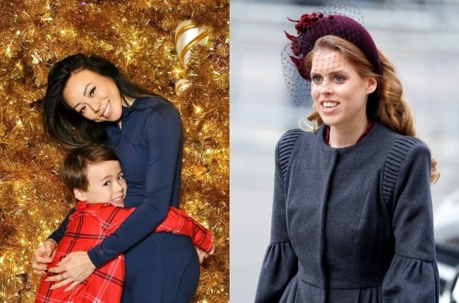 Dara Huang says jointly raising her son, Christopher Woolf, with Princess Beatrice is a pleasure. (PHOTO: Instagram/dara_haung, Gallo Images/Getty Images)
