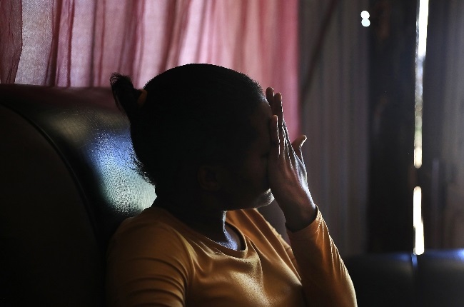 Tiisetso Motsekalle, a single mom from Bloemfontein, recalls the ordeal she suffered after a stranger refused to accept her rejection of him. (Photo: Times media/Alon Skuy)