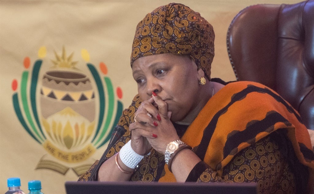 Former Parliament Speaker Nosiviwe Mapisa-Nqakula escaped the wrath of the DA. Photo by Gallo Images