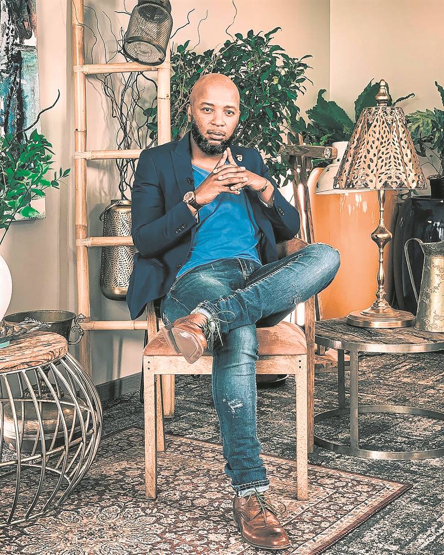 Sun’Ceda host Stoan Seate is helping Sandile Mbokazi from Orange Farm grow his furniture business.Photo from Instagram