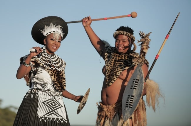 Thando and Siyacela from Isencane Lengane on Moja Love