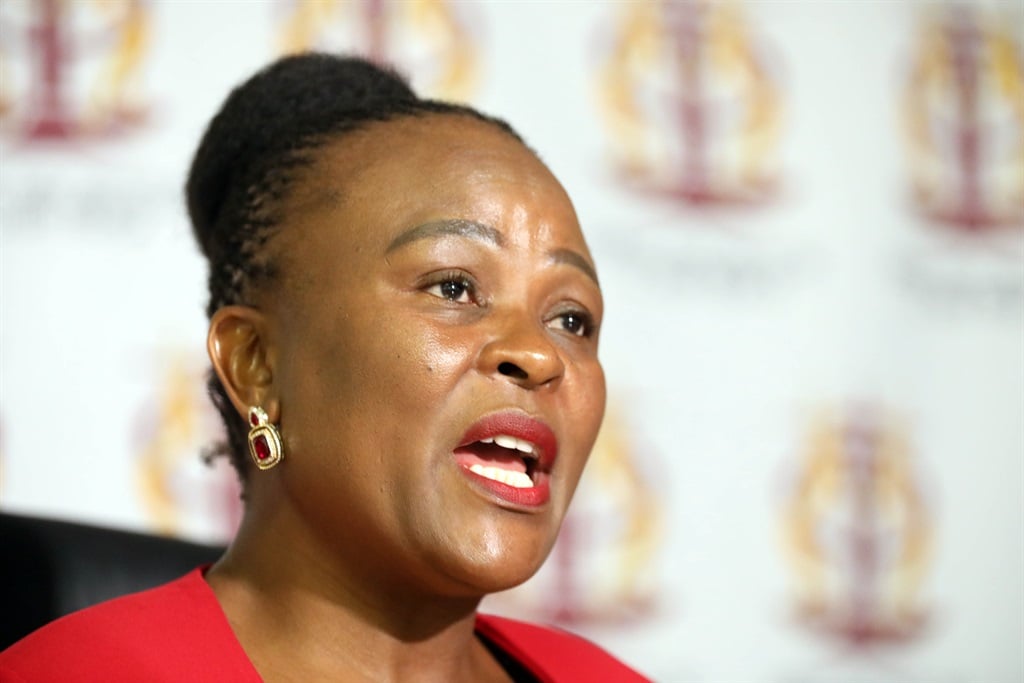 Public Protector Busisiwe Mkhwebane investigated allegations that the CRL Commission’s chief financial officer, Cornelius Smuts, was irregularly appointed to the post in 2007. Photo: Gallo Images
