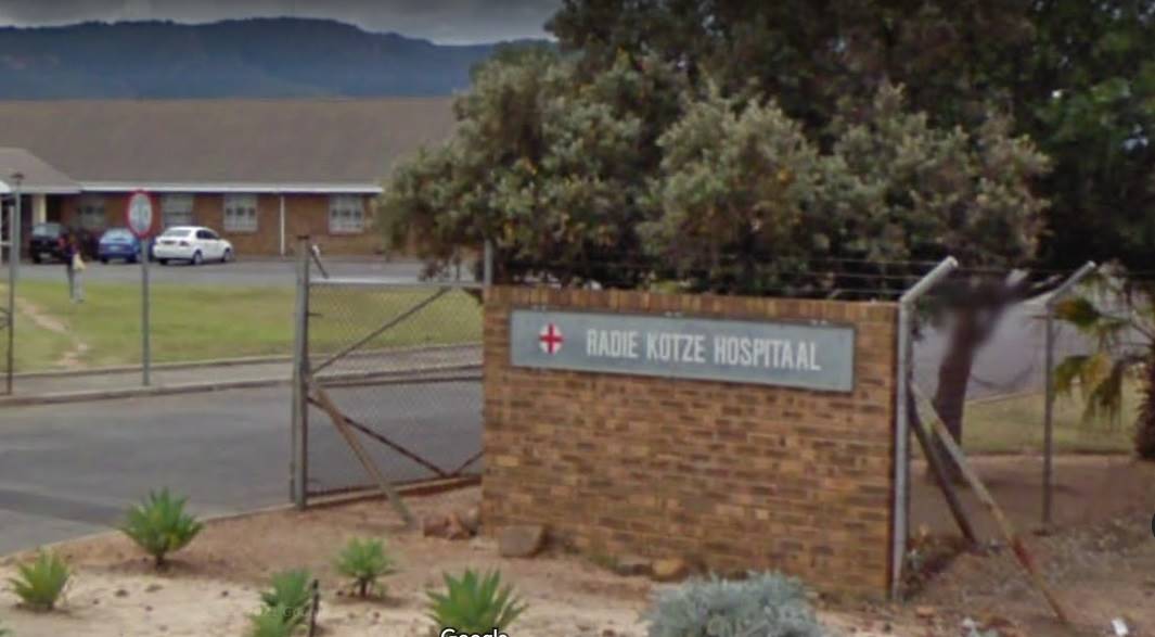 Die Radie Kotze-hospitaal in Piketberg.  Foto: Google Maps