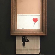 That half-shredded Banksy painting sold for an eye-watering R375 million