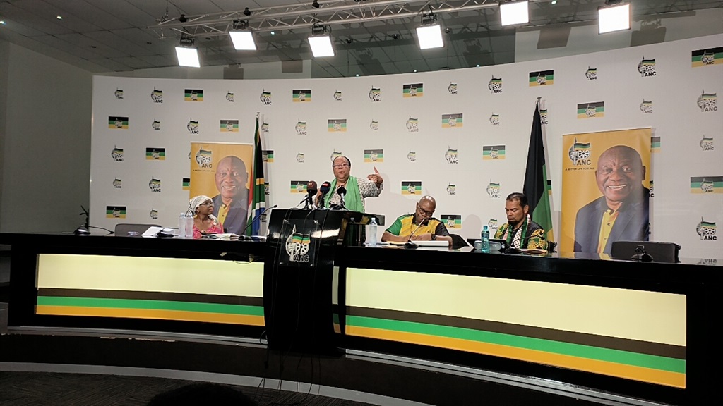 ANC NEC member Naledi Pandor says the ANC won't allow itself to be used by powerful nations. Photo by Mfundekelwa Mkhulisi